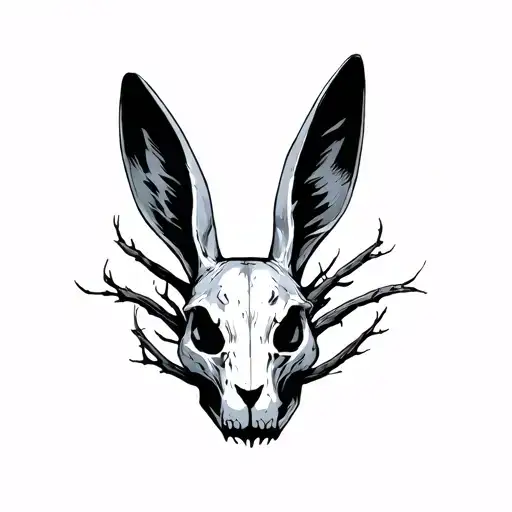 Donnie Darko Movie Rabbit Skull