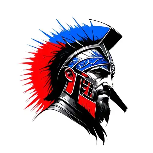 Spartano With Detailed Red Or Anuubis With Blue Details