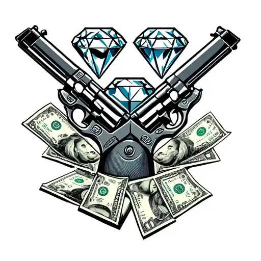 Diamonds Money Guns