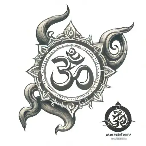 Mahadev Or Om Symbol