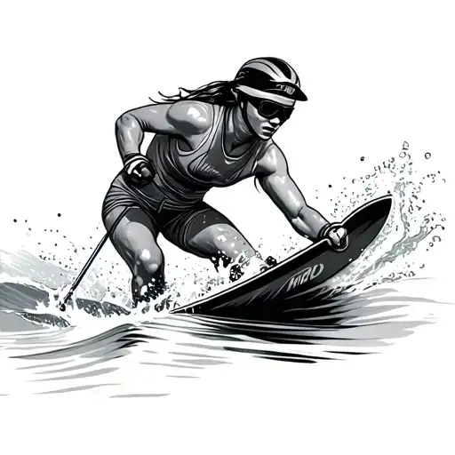 Waterskiing