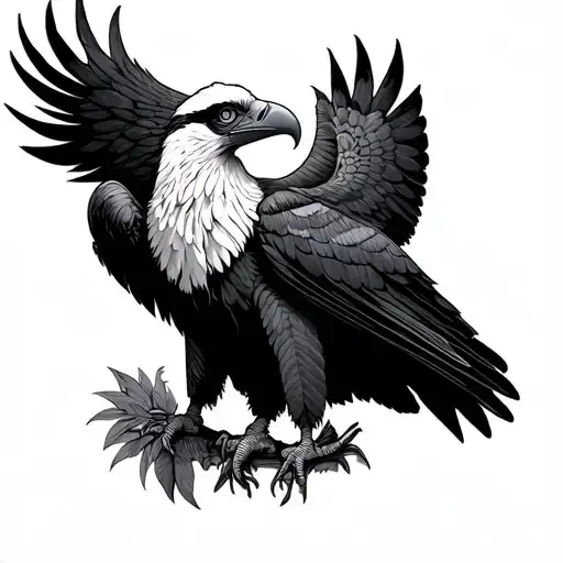 Condor With Pachamama Spiral