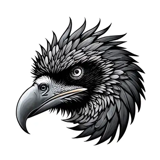 Condor With Pachamama Spiral