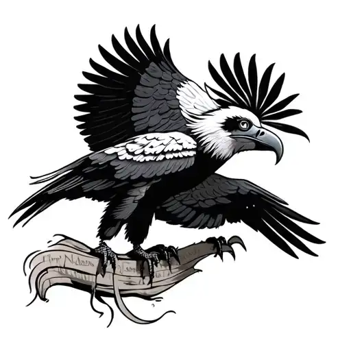Condor With Pachamama Spiral