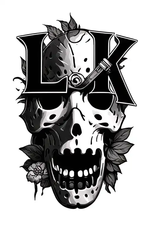 Make Me A Tattoo With The Letters Llk And Add Jason Voores