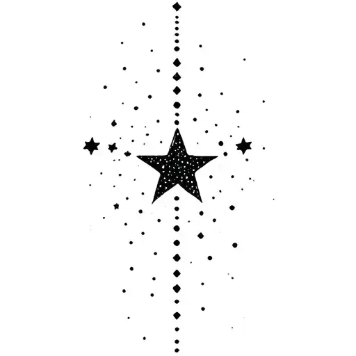 Coverup Stars And Dots