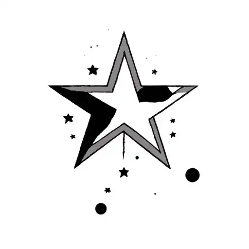 Coverup Stars And Dots