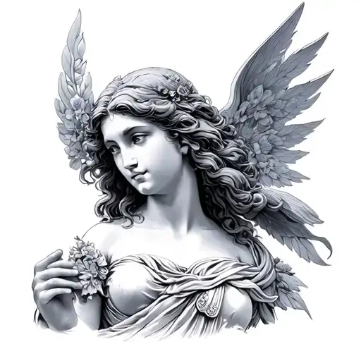 Greek Goddess Aphrodite Holding