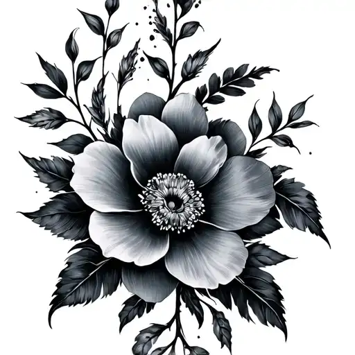 Dark Feminine Floral