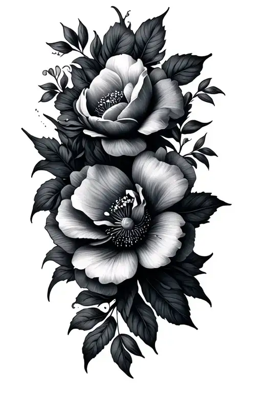 Dark Feminine Floral