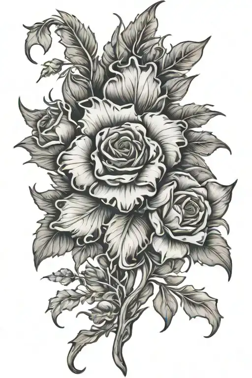 A Realistic Sleeve Tatto