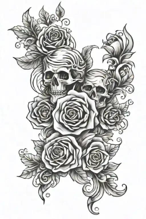 Father And Mother's Signature In A Drawing