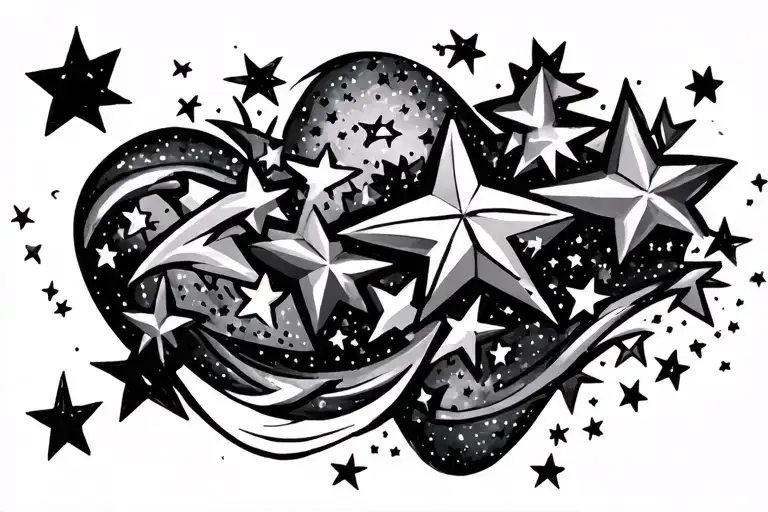Stars Scattered Across