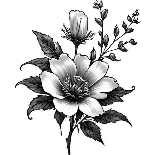 April And August Birth Flower