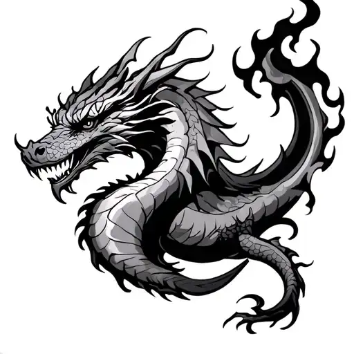 Dragon Breathing Fire