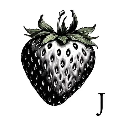 J Strawberry Heart