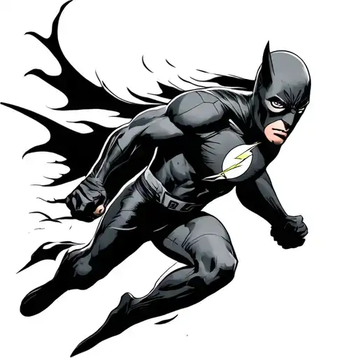 The Flash Running