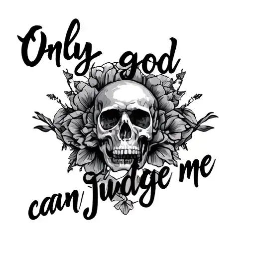 Only God Can Judge Me In Script