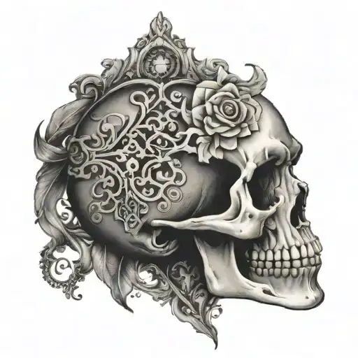 Small Skull Sternum