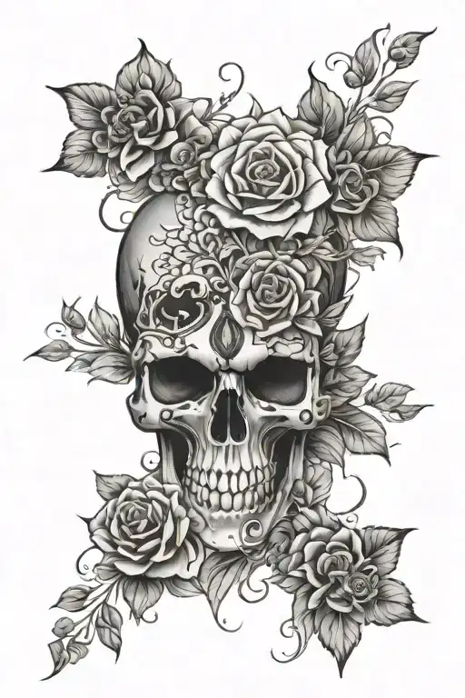 Flowers Mandals Skulls
