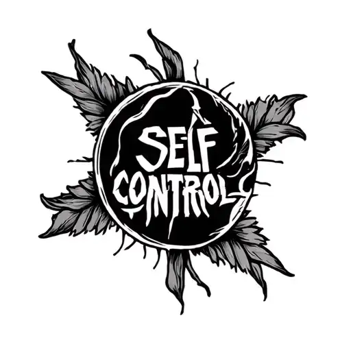 A Tattoo Representing Self Control
