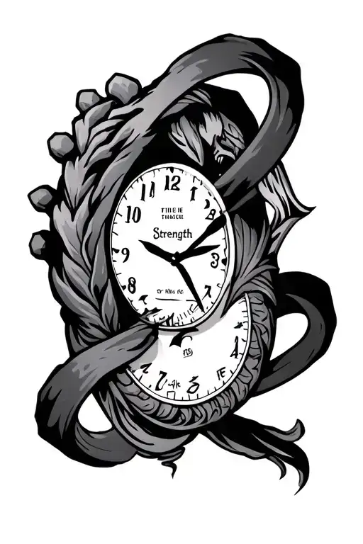 Strength Time Struggle Theme Sleeve