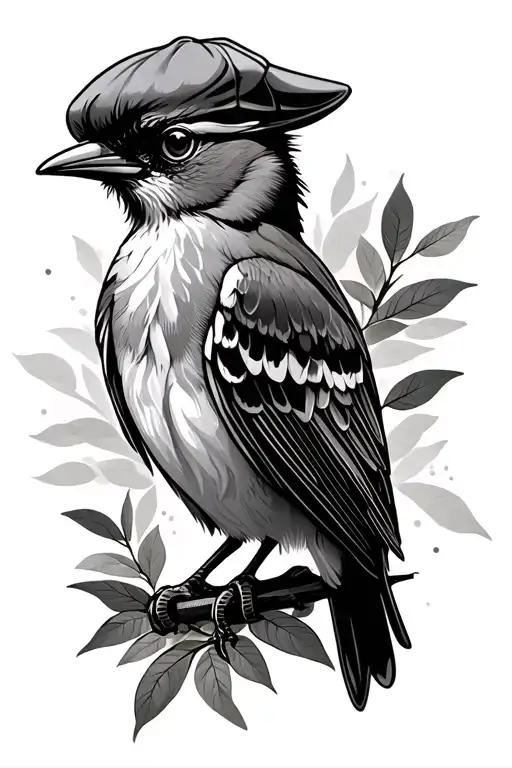 Mockingbird With Dixie Cap