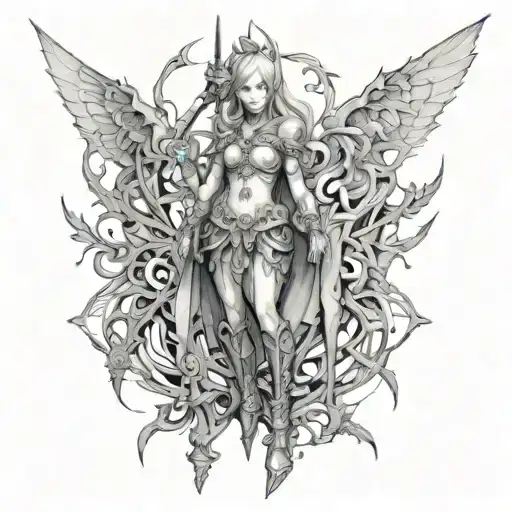 Lineage 2 Black Lines