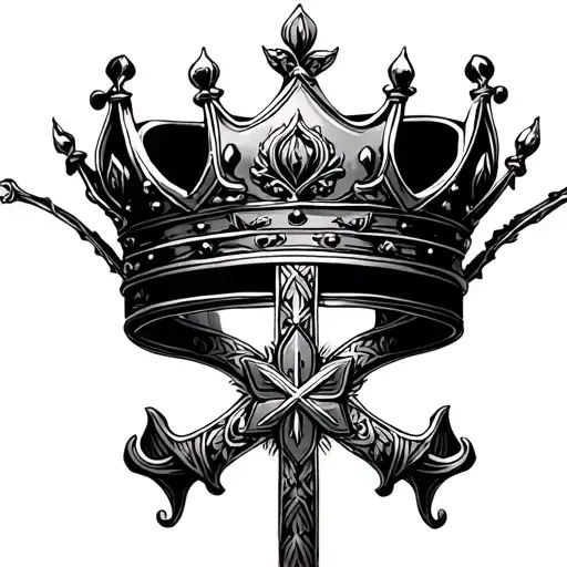 A Crown Cross