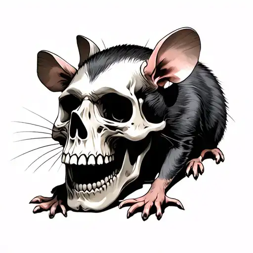 Skull And Rats