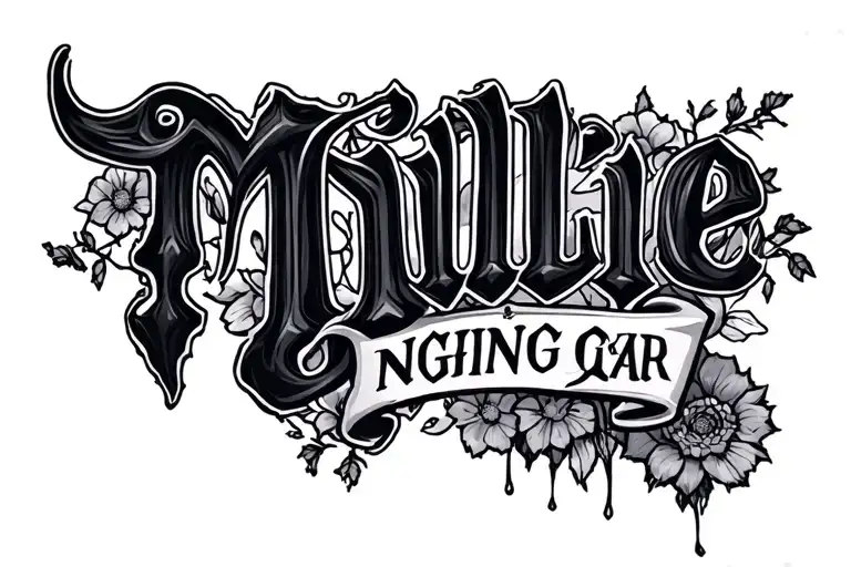 Millie In Midnight Grave Font