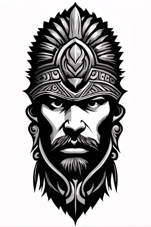 Island Tribal Of Warrior