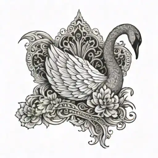 Lace Swan