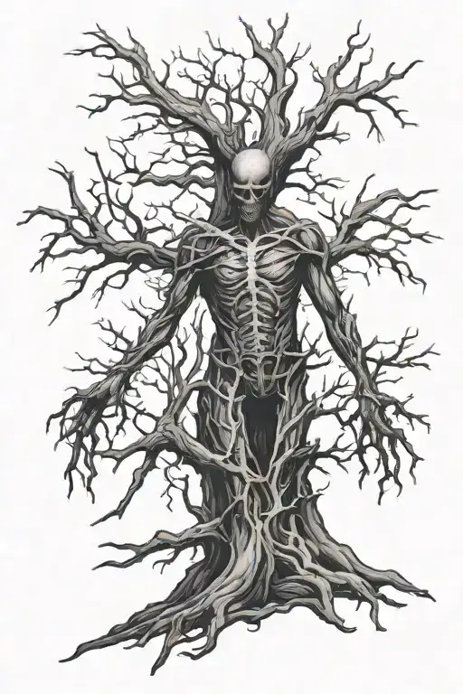 Dead Tree Man Standing