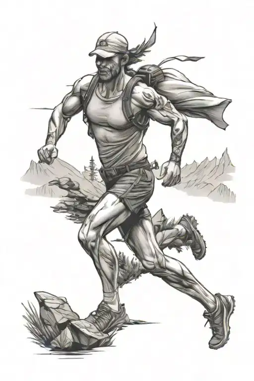 Trail Runner Crossing