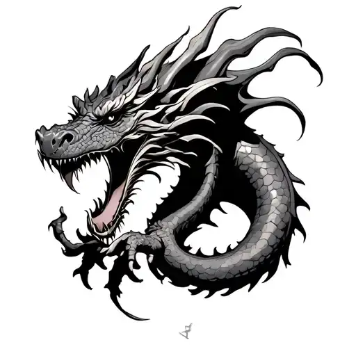 Dragon Eating Its Tail