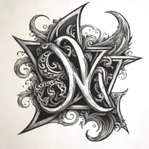 Letters Y O L O