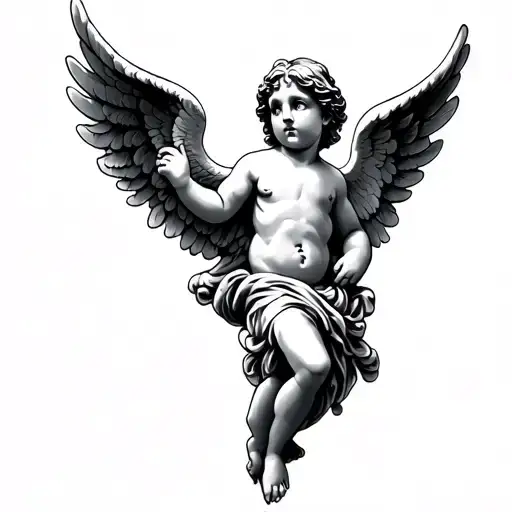 Cherub Angel Wings