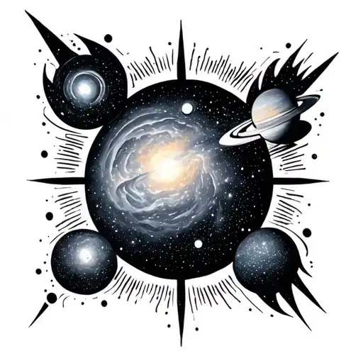 Universe With Galaxies