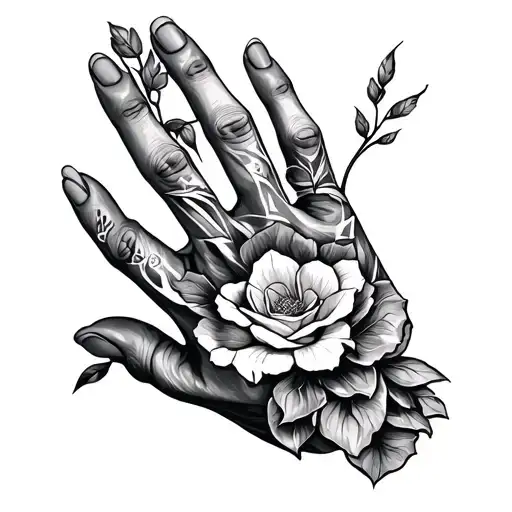 Hand Tatto Idea