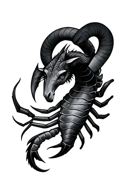 Aries And Scorpio Symbol