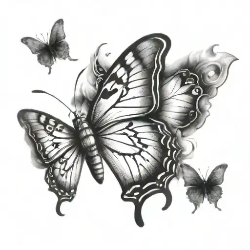 Butterfly With 444 Incorporated