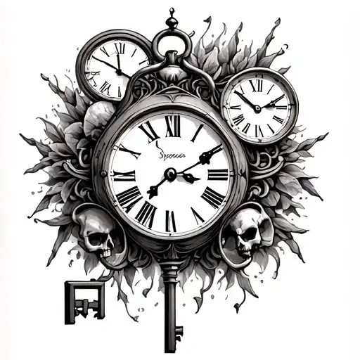 Skeleton Keys And Clocks