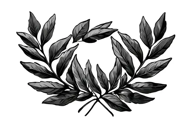 Laurel Wreath With Olive Leaf