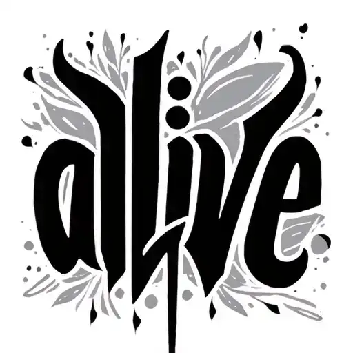 Alive Word Minimalistic