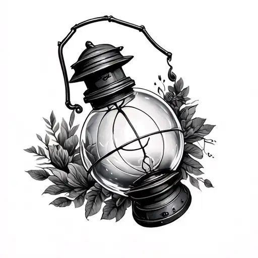 Glass Globe Lantern