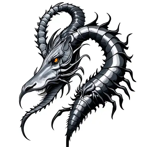 Aquarius And Scorpio Zodiac Symbol