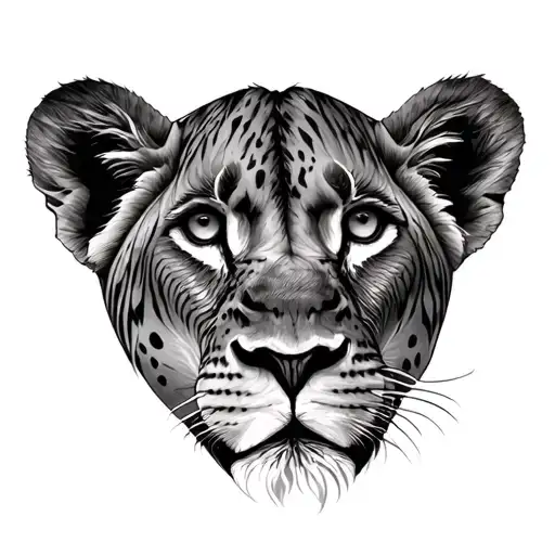 Lioness And Cub