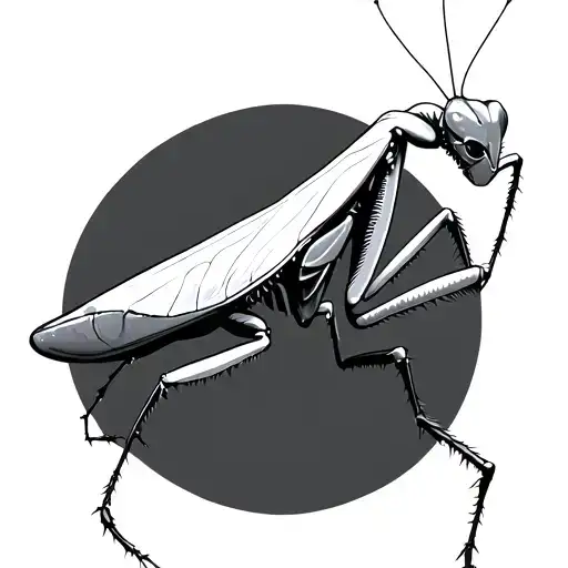 Bamboo Praying Mantis
