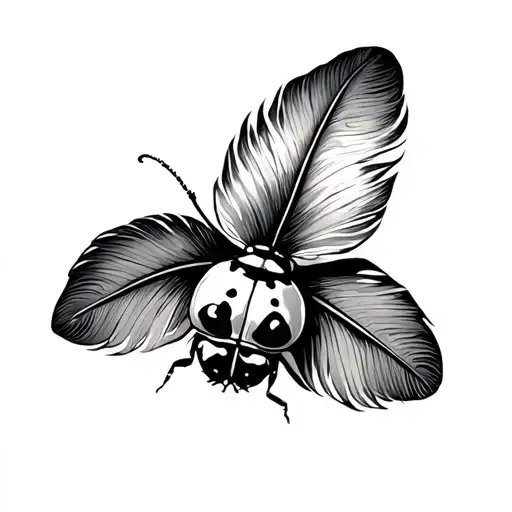 Orchid Feather Ladybug